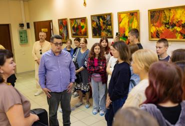  my exhibition “Bright Colors”